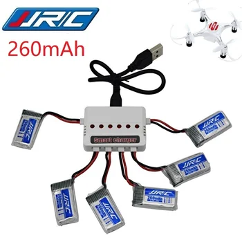 JJRC H8 Mini Original Battery 3.7V 260mAh Lipo Battery and (6in1) Charger for H8 JJRC H8 RC Quadcopter drone part H8Mini
JJRC H8 Mini Original Battery 3.7V 260mAh Lipo Battery and (6in1) Charger for H8 JJRC H8 RC Quadcopter drone part H8Mini