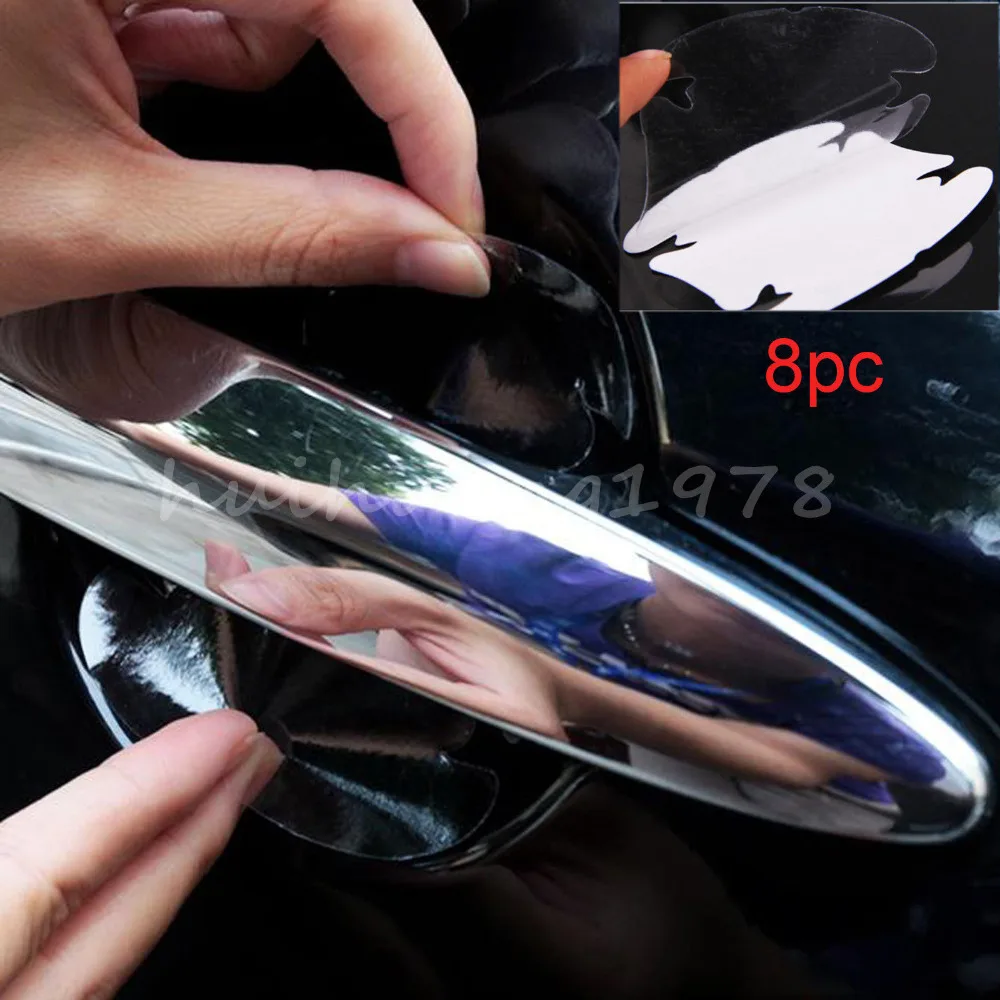 8pcs New Styling Universal Invisible Car Clear Door Wrist Handle Scratches Automobile Shakes Protective Vinyl Protector Films
8pcs New Styling Universal Invisible Car Clear Door Wrist Handle Scratches Automobile Shakes Protective Vinyl Protector Films