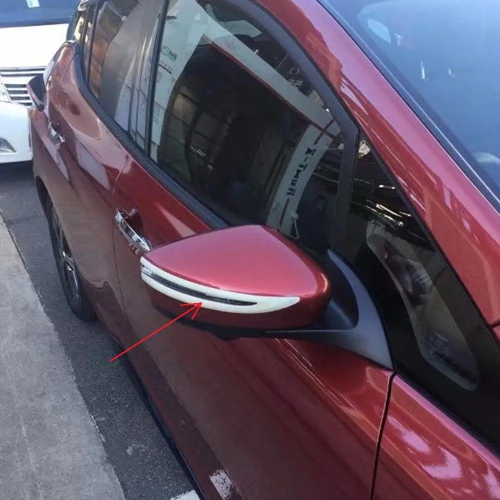 BBQ@FUKA 2pcs For Nissan Leaf 2017-2018 Chrome ABS Side Rearview Mirror Molding Strips Covers Decorative Car Styling Accessories
BBQ@FUKA 2pcs For Nissan Leaf 2017-2018 Chrome ABS Side Rearview Mirror Molding Strips Covers Decorative Car Styling Accessories