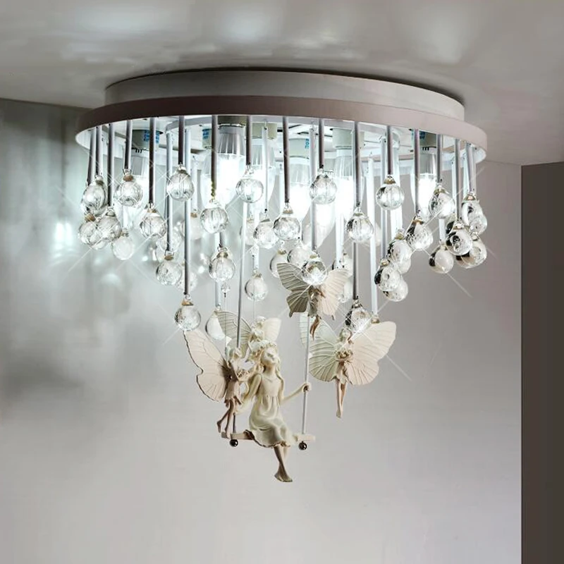 European style crystal ceiling light simple bedroom restaurant aisle balcony living room lighting Resin ceiling lamps ZA SJ31
European style crystal ceiling light simple bedroom restaurant aisle balcony living room lighting Resin ceiling lamps ZA SJ31