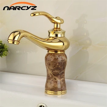 High Quality Golden Plated Bathroom Marble Stone Basin Taps Deck Mounted Hot and Cold Sink Faucet Crane XT603
High Quality Golden Plated Bathroom Marble Stone Basin Taps Deck Mounted Hot and Cold Sink Faucet Crane XT603