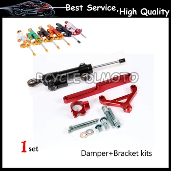 Gold CNC Steering Damper Mounting Kit For Honda CB1000R 2008 2009 2010 2011 2012 2013 2014 2015
Gold CNC Steering Damper Mounting Kit For Honda CB1000R 2008 2009 2010 2011 2012 2013 2014 2015