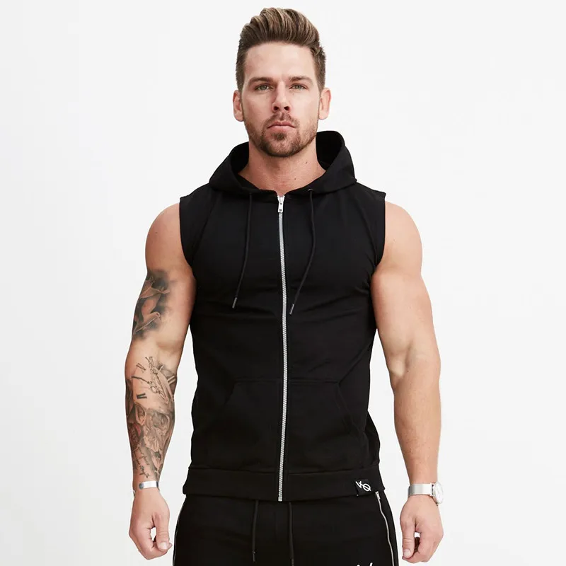 New Fitness Men Bodybuilding Tank Tops Sleeveless Hoodies Vests Gyms Clothing Singlet Cotton Shirts Fashion Workout Clothes
New Fitness Men Bodybuilding Tank Tops Sleeveless Hoodies Vests Gyms Clothing Singlet Cotton Shirts Fashion Workout Clothes