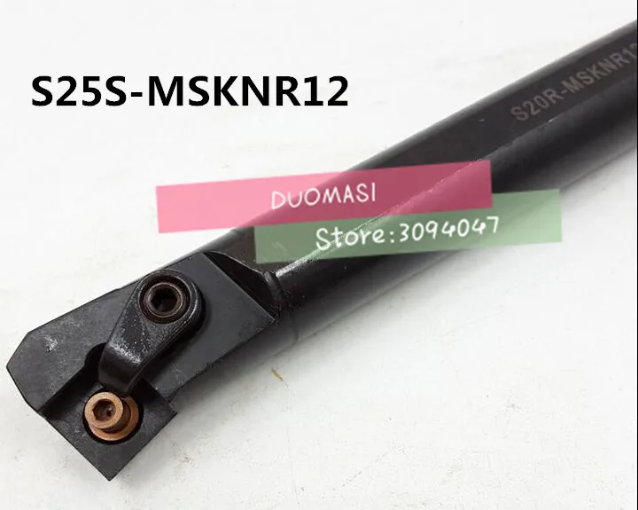 S25S-MSKNR12 25mm Lathe Cutting Tools CNC Turning Tool Lathe Machine Tools Internal Metal Lathe Tool Boring Bar Type MSKNR/L
S25S-MSKNR12 25mm Lathe Cutting Tools CNC Turning Tool Lathe Machine Tools Internal Metal Lathe Tool Boring Bar Type MSKNR/L