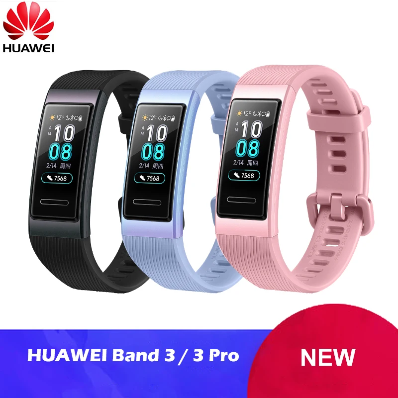 Original Huawei Band 3 Pro Smart Bracelet Heart Rate Monitor GPS NFC Band 3 Smart Wristband 50 meters Waterproof Fitness Tracker
Original Huawei Band 3 Pro Smart Bracelet Heart Rate Monitor GPS NFC Band 3 Smart Wristband 50 meters Waterproof Fitness Tracker