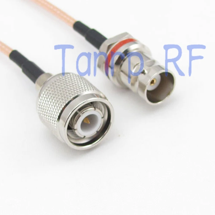 15CM Pigtail coaxial jumper cable RG316 extension cord 6inch TNC male plug to mini BNC female nut bulkhead RF adapter connector
15CM Pigtail coaxial jumper cable RG316 extension cord 6inch TNC male plug to mini BNC female nut bulkhead RF adapter connector