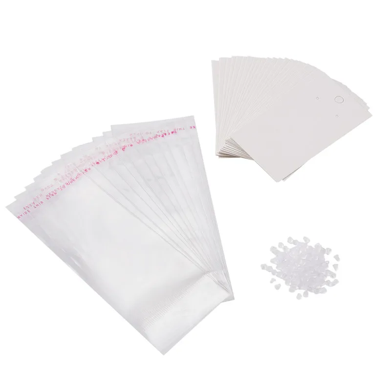 200pcs/Set Rectangle Earring Card Holder, Earring Display Cards Paper Tags for DIY Ear Studs and Earrings 90x50x0.1mm F60
200pcs/Set Rectangle Earring Card Holder, Earring Display Cards Paper Tags for DIY Ear Studs and Earrings 90x50x0.1mm F60