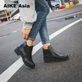 New Hot Style Fashion Women Boots Round Head Thick Bottom Pu Leather Waterproof Woman Martin Boots Ankle Spring/autumn #F599
New Hot Style Fashion Women Boots Round Head Thick Bottom Pu Leather Waterproof Woman Martin Boots Ankle Spring/autumn #F599