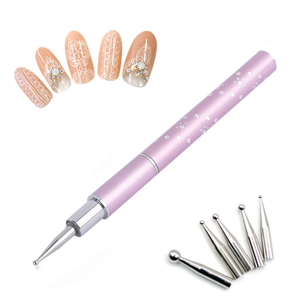 1PC Professional Beauty Nail Art Gel Design Brush Set Painting Drawing Doting Pen Manicure Tips Tools for Salon DIY Pink Color
1PC Professional Beauty Nail Art Gel Design Brush Set Painting Drawing Doting Pen Manicure Tips Tools for Salon DIY Pink Color