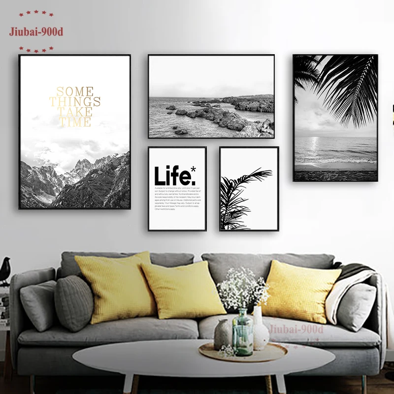 900D Modular Pictures Canvas Painting Landscape Wall Pictures For Living Room Nordic Scenery Photography BW007
900D Modular Pictures Canvas Painting Landscape Wall Pictures For Living Room Nordic Scenery Photography BW007