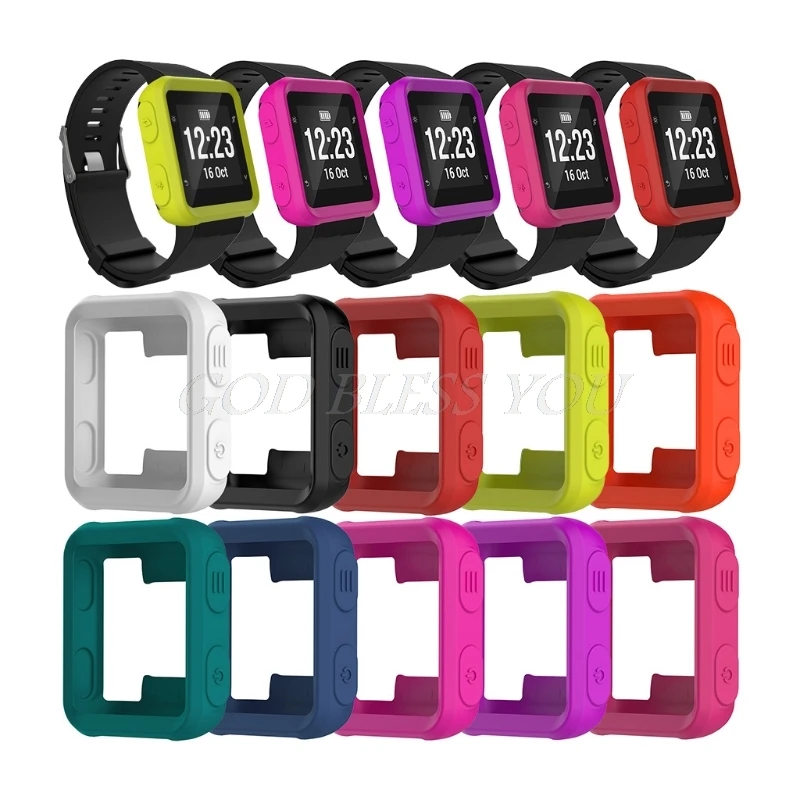 Smart Protector Case Silicone Skin Case Cover For Garmin Forerunner 35 For Approach S20 Sport Watch
Smart Protector Case Silicone Skin Case Cover For Garmin Forerunner 35 For Approach S20 Sport Watch