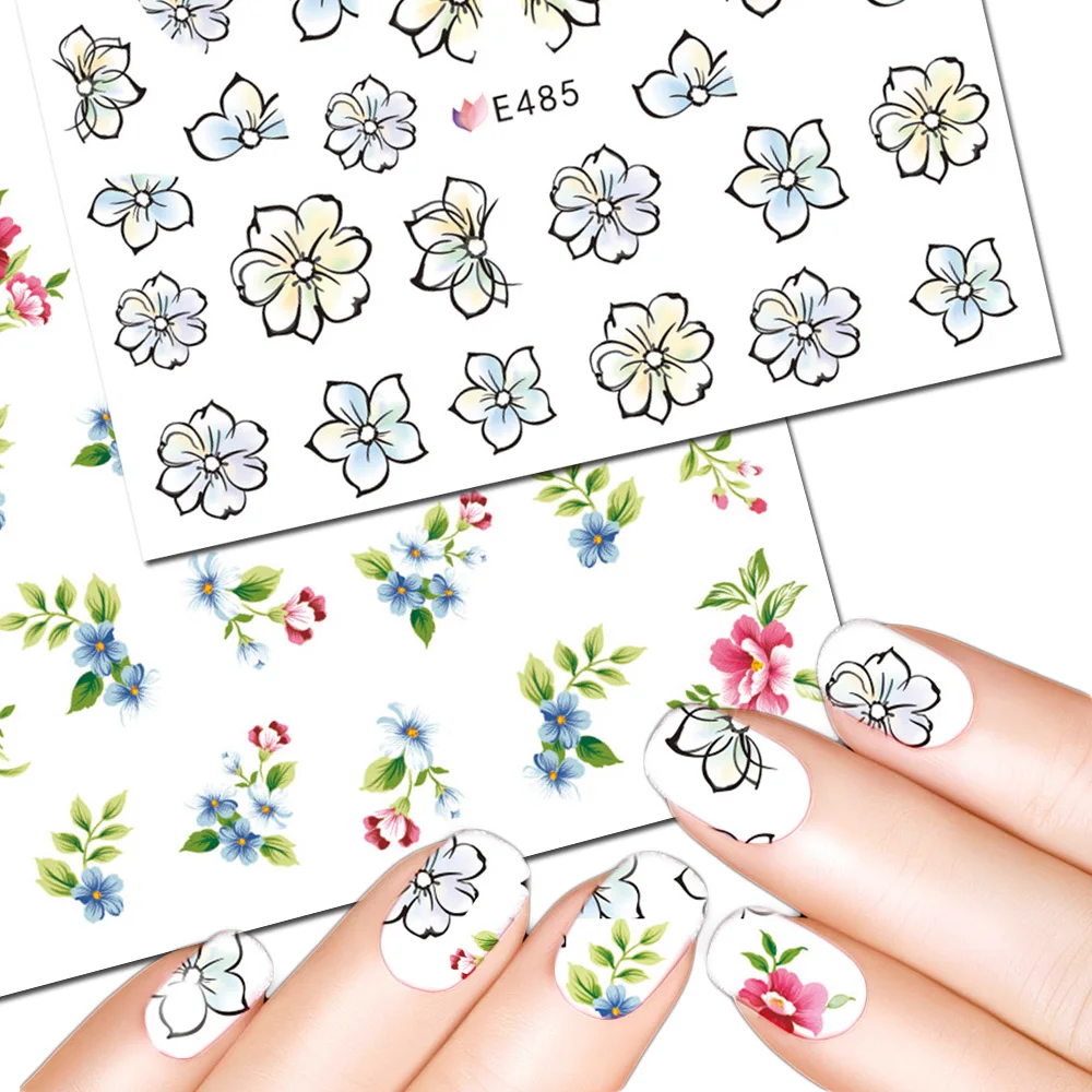 SWEET TREND 1 Sheet Ultra Thin 3d Flower Nail Art Sticker Waterproof Nail Decals Decorations Charm Beauty Accessories LAE479-7
SWEET TREND 1 Sheet Ultra Thin 3d Flower Nail Art Sticker Waterproof Nail Decals Decorations Charm Beauty Accessories LAE479-7