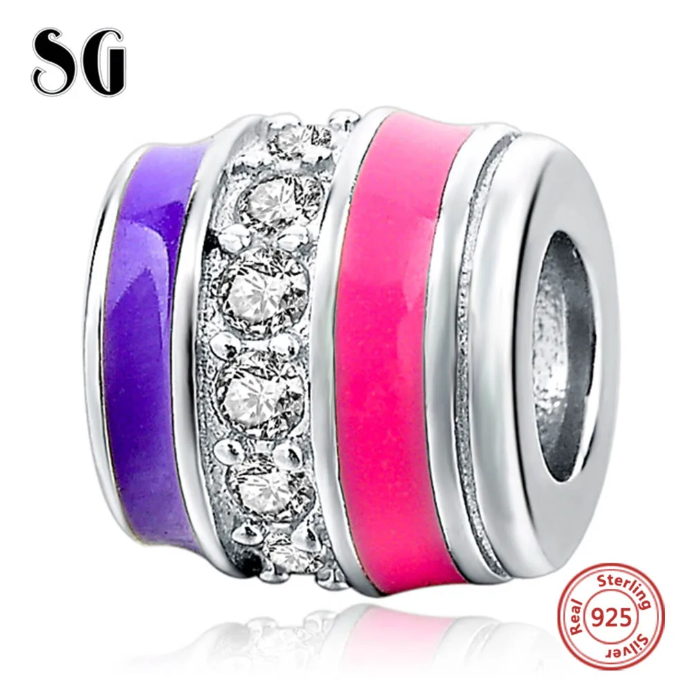 Color Cylind with Zirconia Pendant Beads For Women Bracelet Fit European Charms Silver 925 Original Fashion Jewelry for women
Color Cylind with Zirconia Pendant Beads For Women Bracelet Fit European Charms Silver 925 Original Fashion Jewelry for women