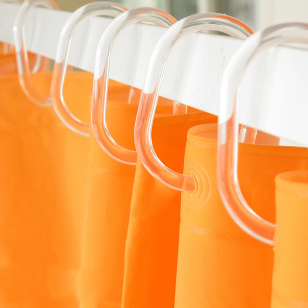 Bendable Transparent C Shape Hanging Shower Curtain Rings Bathroom curtains Accessories
Bendable Transparent C Shape Hanging Shower Curtain Rings Bathroom curtains Accessories