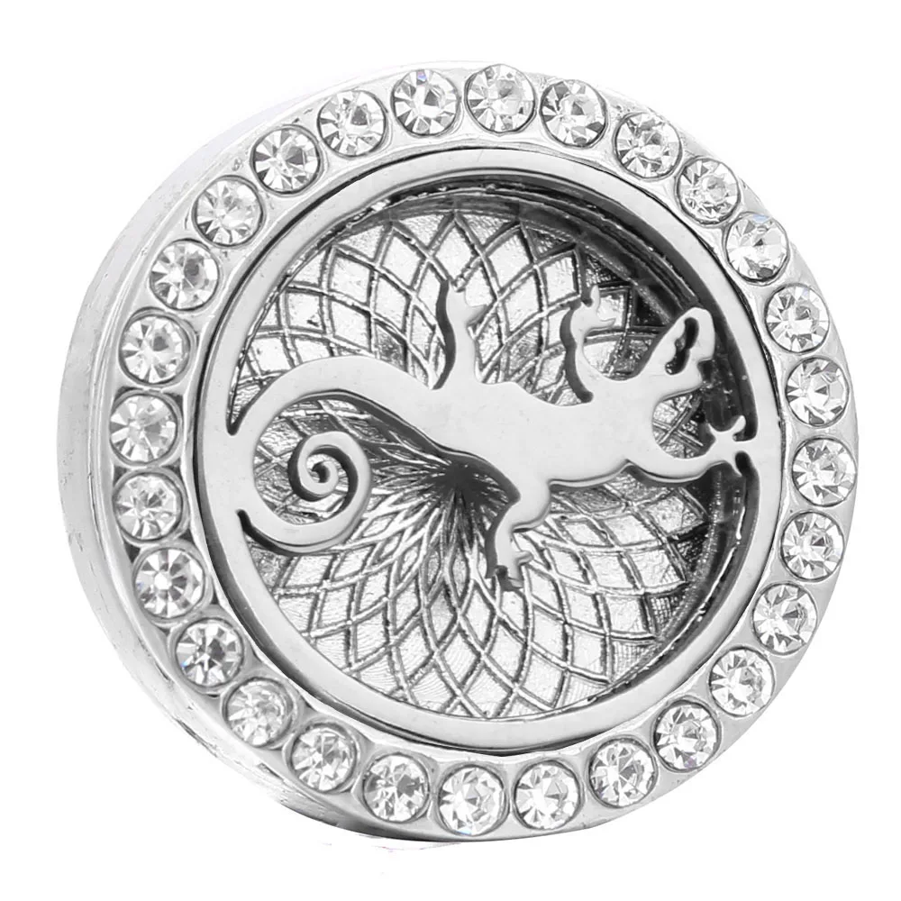 2019 Aromatherapy Gecko 18mm Snap Buttons Perfume Locket Magnetic Stainless Steel Essential Oil Diffuser Snap Button Jewelry
2019 Aromatherapy Gecko 18mm Snap Buttons Perfume Locket Magnetic Stainless Steel Essential Oil Diffuser Snap Button Jewelry