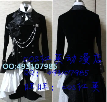 Kuroshitsuji / Black Butler ciel phantomhive party dress lolita Cosplay Costume - custom Made in Any size
Kuroshitsuji / Black Butler ciel phantomhive party dress lolita Cosplay Costume - custom Made in Any size