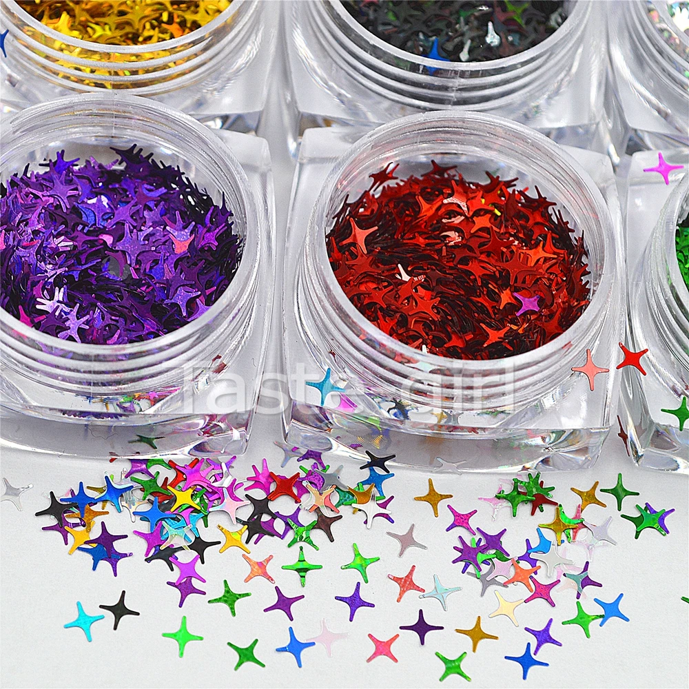 12 colors New Starlight Paillette Glitter Nails 3d Slice Powder Set DIY Design Nail Art Sequins Decoration Fashion Accessories
12 colors New Starlight Paillette Glitter Nails 3d Slice Powder Set DIY Design Nail Art Sequins Decoration Fashion Accessories