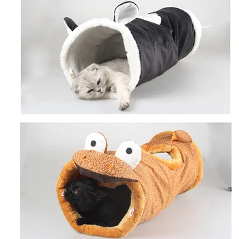 Warm Plush Cat Tunnel House Cartoon Kitten Puppy Play Toy Tube for Rabbit Hamster Funny Collapsible Cat Tunnel Sofas 2 Holes
Warm Plush Cat Tunnel House Cartoon Kitten Puppy Play Toy Tube for Rabbit Hamster Funny Collapsible Cat Tunnel Sofas 2 Holes