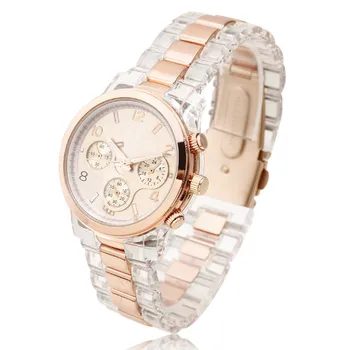 New Arrival Ladies Resin Transparent Plastic Women's Quartz Gold / Rose Gold Analog Casual Clear Wrist Princess Analog Watches
New Arrival Ladies Resin Transparent Plastic Women's Quartz Gold / Rose Gold Analog Casual Clear Wrist Princess Analog Watches