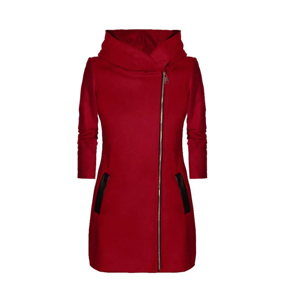 Autumn Winter Women Hooded Coat With Hat Long Sleeve Thicken Overcoat Warm Zipper Jacket Outwear GDD99
Autumn Winter Women Hooded Coat With Hat Long Sleeve Thicken Overcoat Warm Zipper Jacket Outwear GDD99