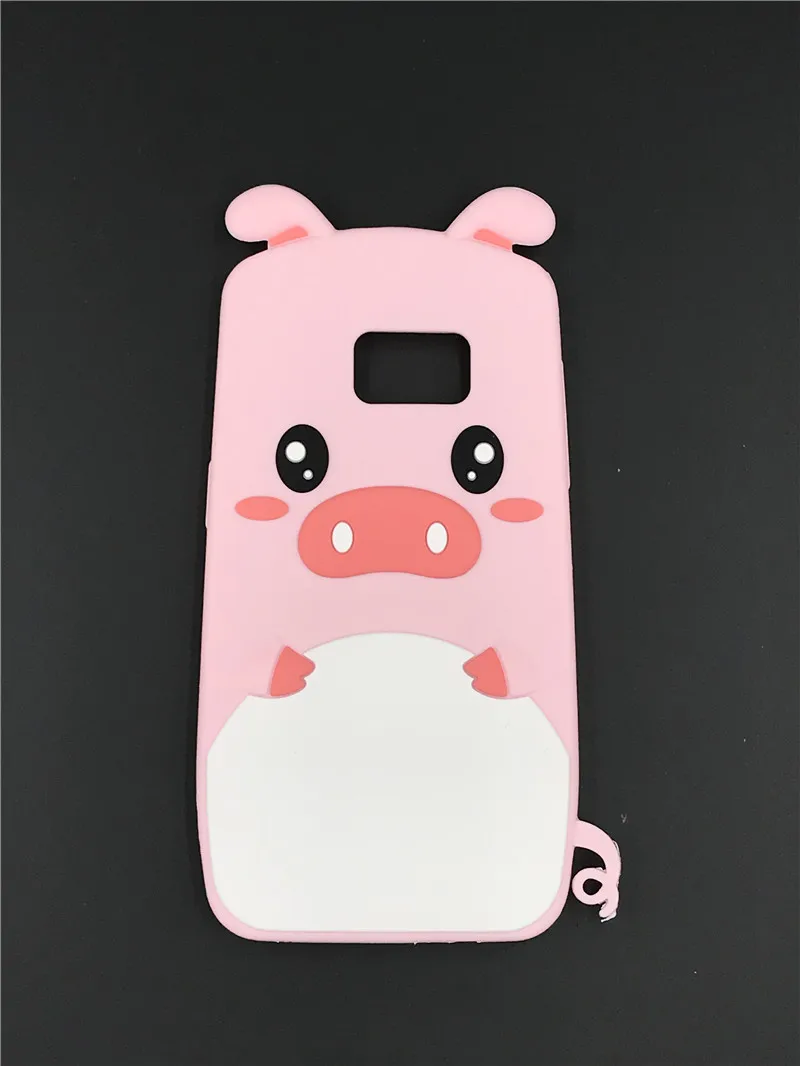 3D Cartoon Pink pig Silicone Phone Case For Samsung GALAXY S6/S7/S7edge/S8/S9 Plus Phone Cases Silicon Gell Phone case
3D Cartoon Pink pig Silicone Phone Case For Samsung GALAXY S6/S7/S7edge/S8/S9 Plus Phone Cases Silicon Gell Phone case