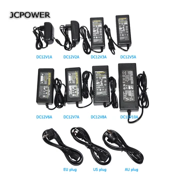 AC 100V - 240V To DC 12V Power Supply Adapter Transformer 1A 2A 3A 5A 6A 8A Charger Converter For 2835 5630 5050 LED Strip light
AC 100V - 240V To DC 12V Power Supply Adapter Transformer 1A 2A 3A 5A 6A 8A Charger Converter For 2835 5630 5050 LED Strip light