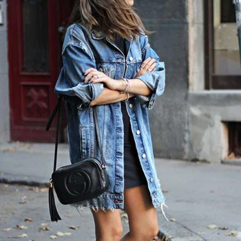 Autumn Winter Women Hole Denim Jacket 2019 Harajuku boyfriend Wind Jean Jacket Loose Long Sleeve Female Coats Large Size C051
Autumn Winter Women Hole Denim Jacket 2019 Harajuku boyfriend Wind Jean Jacket Loose Long Sleeve Female Coats Large Size C051