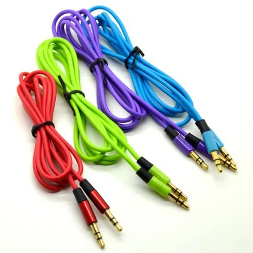 300pcs/lot Wholesale 3.5mm Male to Male 1.2m Round Stereo Audio Jack AUX Auxiliary Cable For car
300pcs/lot Wholesale 3.5mm Male to Male 1.2m Round Stereo Audio Jack AUX Auxiliary Cable For car