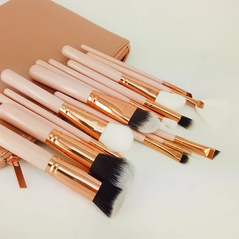 15pcs Eyeliner Multifunctional Cosmetics Reusable With Case Easy Clean Eco-friendly Eyeshadow Makeup Brush Set Wooden Handle
15pcs Eyeliner Multifunctional Cosmetics Reusable With Case Easy Clean Eco-friendly Eyeshadow Makeup Brush Set Wooden Handle