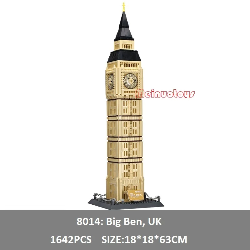 Compatible Legoe Creator Expert Building Blocks toys for Children World famous Building model Elizabeth Tower Big Ben Bricks
Compatible Legoe Creator Expert Building Blocks toys for Children World famous Building model Elizabeth Tower Big Ben Bricks