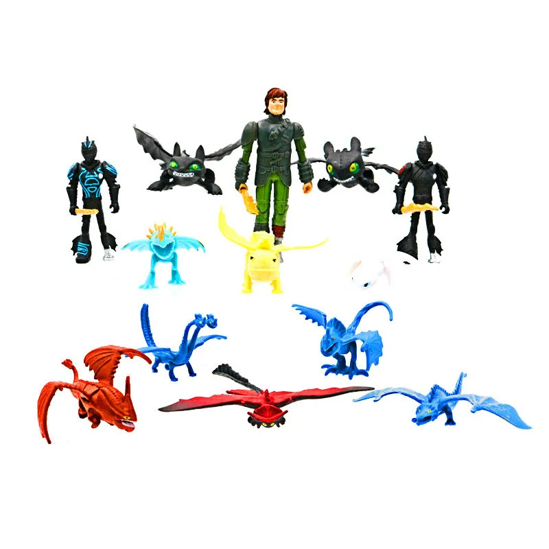 13pcs/set How To Train Your Dragon 3 Figure Night Fury Toothless Dragon Action Figures Toys Gift For Kids toys for children
13pcs/set How To Train Your Dragon 3 Figure Night Fury Toothless Dragon Action Figures Toys Gift For Kids toys for children