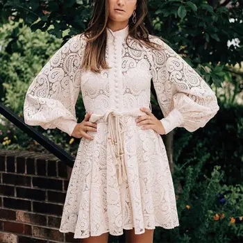 2019 Mini Dress Sexy Fashion Full Button Lantern Sleeve Women Lace O Neck Patchwork Night Club Boy con Party Dresses Wholesale
2019 Mini Dress Sexy Fashion Full Button Lantern Sleeve Women Lace O Neck Patchwork Night Club Boy con Party Dresses Wholesale