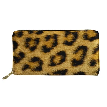 ELVISWORDS Leopard Skin Design Wallet Women Pu Leather Long Money Bags with Card Holders Zipper Purse Large Capacity
ELVISWORDS Leopard Skin Design Wallet Women Pu Leather Long Money Bags with Card Holders Zipper Purse Large Capacity