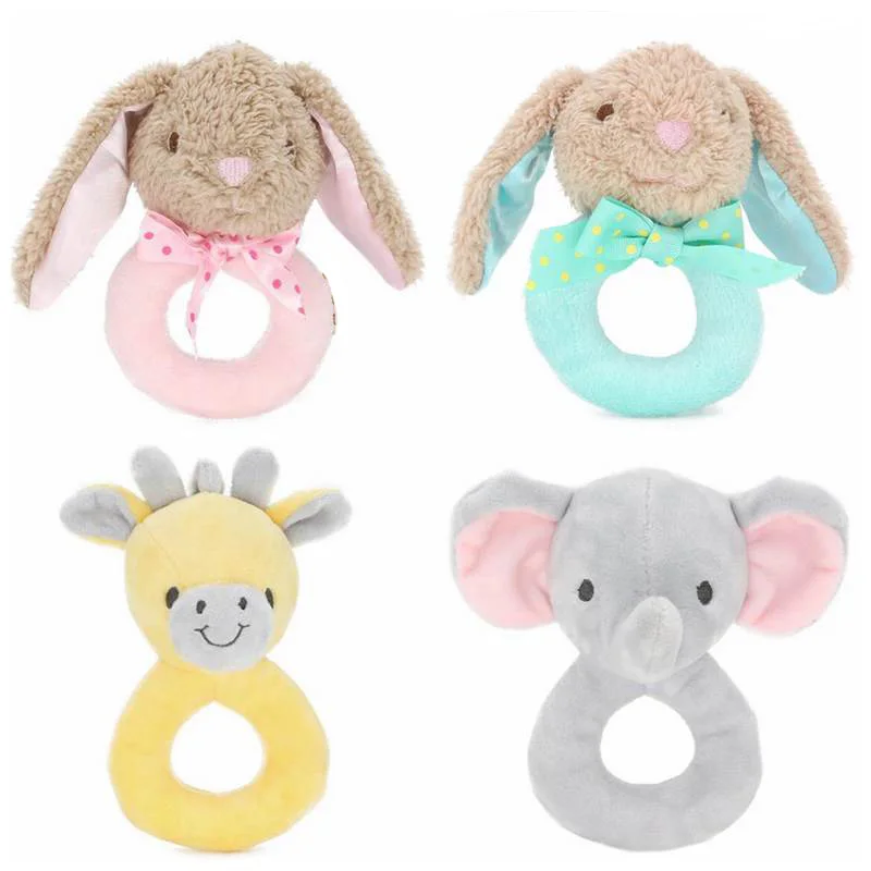 Baby Toys Cartoon Rabbit Elephant Plush Rattle Ring Bell Newborn Hand Grasp Toys Soft Toddler Baby Mobile Crib Musical Doll
Baby Toys Cartoon Rabbit Elephant Plush Rattle Ring Bell Newborn Hand Grasp Toys Soft Toddler Baby Mobile Crib Musical Doll
