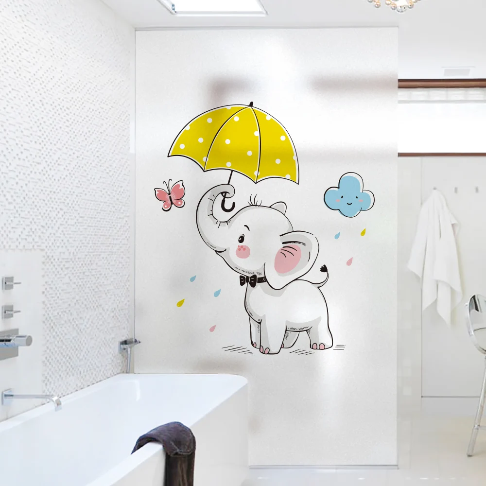 Cartoon elephant Stained Window Film Frosted Privacy Custom Glass Film Home Decoration Stickers wall stickers for kids rooms
Cartoon elephant Stained Window Film Frosted Privacy Custom Glass Film Home Decoration Stickers wall stickers for kids rooms