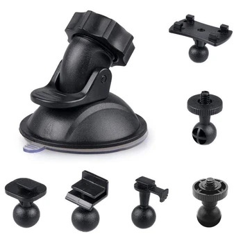 Car Suction Cup for Dash Cam Holder with 6 Types Adapter, 360 Degree Angle Car Mount for Driving DVR Camera Camcorder
Car Suction Cup for Dash Cam Holder with 6 Types Adapter, 360 Degree Angle Car Mount for Driving DVR Camera Camcorder