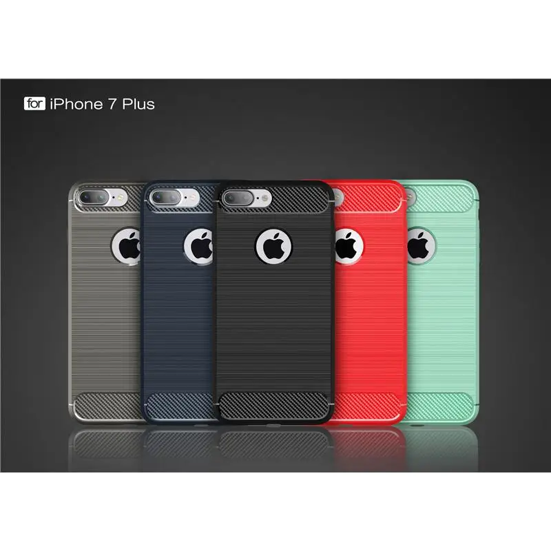 XSKEMP TPU Silicone Soft Carbon Fiber Full Cover Case For Apple iPhone 6 6S 7 Plus 5 5S SE Anti-drop Shockproof Luxury Back Case
XSKEMP TPU Silicone Soft Carbon Fiber Full Cover Case For Apple iPhone 6 6S 7 Plus 5 5S SE Anti-drop Shockproof Luxury Back Case