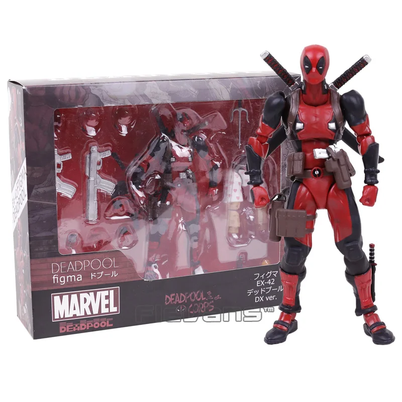 MARVEL Deadpool figma EX-42 DX ver. PVC Action Figure Collectible Model Toy 16cm
MARVEL Deadpool figma EX-42 DX ver. PVC Action Figure Collectible Model Toy 16cm