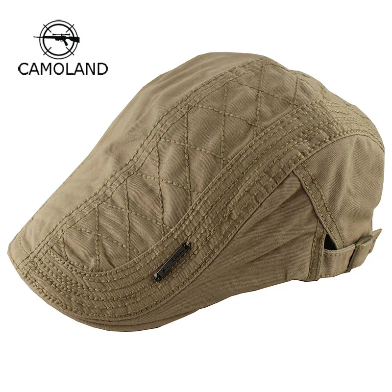 2019 New Grid Embroidery Cotton Berets Cap for Men Peaked Cap Spring Summer Visor Snapback Adjustable Elderly Hat Casquette
2019 New Grid Embroidery Cotton Berets Cap for Men Peaked Cap Spring Summer Visor Snapback Adjustable Elderly Hat Casquette