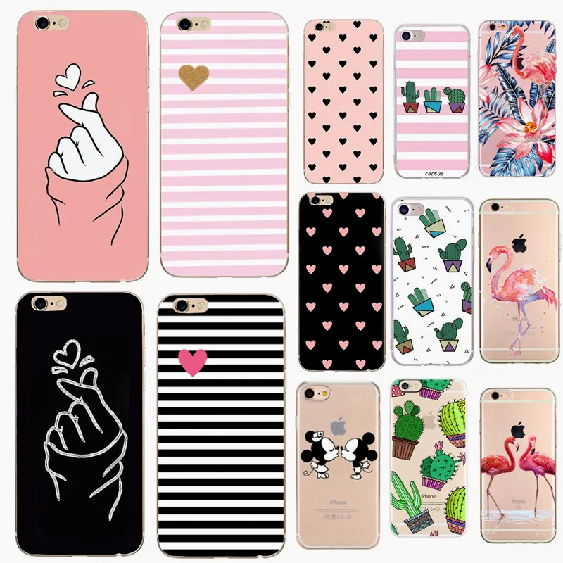 Ultra Slim Phone Case For iPhone 6 6s 7 8 Plus Heart Mobile Phone Case Cases For iPhone 5 5S SE Soft Phone Cover Coque X S
Ultra Slim Phone Case For iPhone 6 6s 7 8 Plus Heart Mobile Phone Case Cases For iPhone 5 5S SE Soft Phone Cover Coque X S