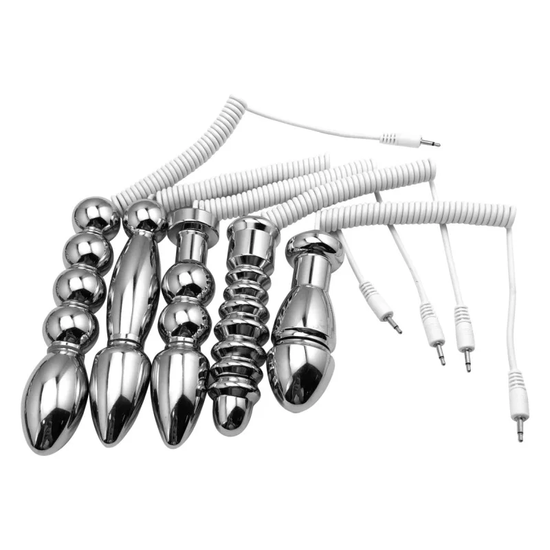 Анальная пробка с электростимуляцией 