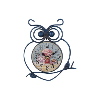 Home Decor Owl Clock Modern Design Imitation Metal Iron Hanging Owl Iron Hollow Silent Desktop Clock Home Decoration Clock
Home Decor Owl Clock Modern Design Imitation Metal Iron Hanging Owl Iron Hollow Silent Desktop Clock Home Decoration Clock