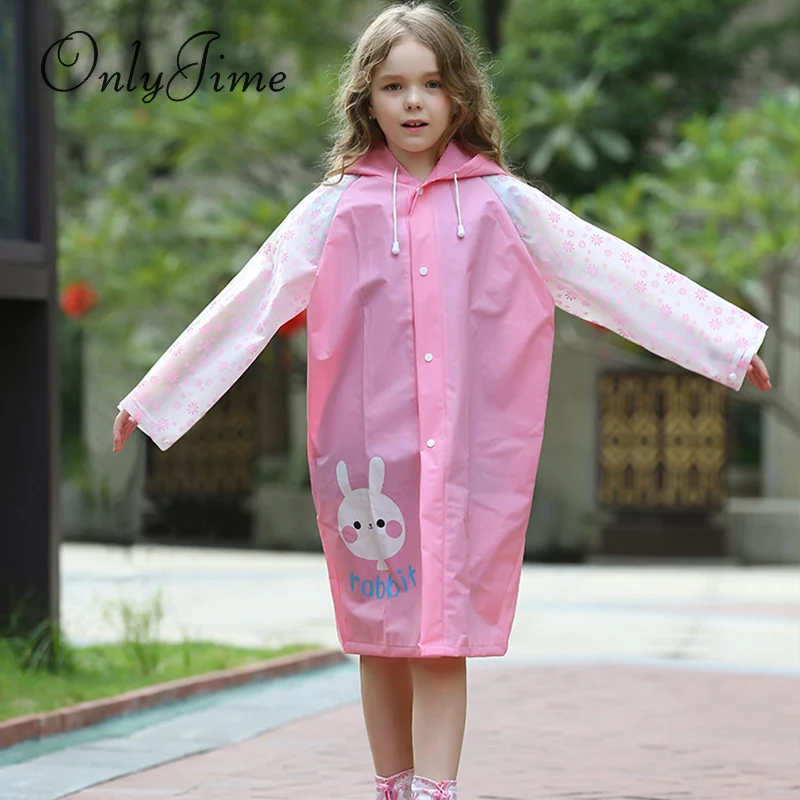 Only Jime Cartoon Style Waterproof Raincoat Rabbit Pattern For Kids Rain Coat Rainwear Children Raincoat For Girls Poncho
Only Jime Cartoon Style Waterproof Raincoat Rabbit Pattern For Kids Rain Coat Rainwear Children Raincoat For Girls Poncho