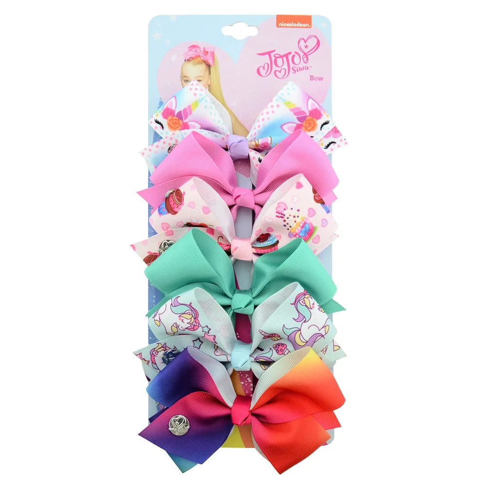 6 Pcs/set 5 Inch Bows For Girls Hair Accessoires Kids Handmade Bowknot Hair Bows For Girls With Clips Kids Hair Clips
6 Pcs/set 5 Inch Bows For Girls Hair Accessoires Kids Handmade Bowknot Hair Bows For Girls With Clips Kids Hair Clips