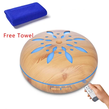 550ML Air Humidifier Aromatherapy Essential Oil Aroma Diffuser With Wood Grain Remote Control 7 Changing Color LED Lamp For Home
550ML Air Humidifier Aromatherapy Essential Oil Aroma Diffuser With Wood Grain Remote Control 7 Changing Color LED Lamp For Home