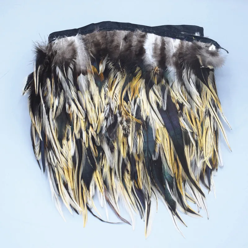 Beautiful pheasant feathers trimming Width 10-15 cm rooster feather ribbon for DIY crafts Costumes Sewing decoration
Beautiful pheasant feathers trimming Width 10-15 cm rooster feather ribbon for DIY crafts Costumes Sewing decoration