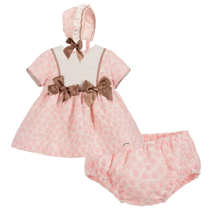 Spain Children's Clothes for Girls Tutu Dress New Summer Pure Cotton Tunic Dresses+PP Pant Hat Baby Brithday Communion mini Gown
Spain Children's Clothes for Girls Tutu Dress New Summer Pure Cotton Tunic Dresses+PP Pant Hat Baby Brithday Communion mini Gown