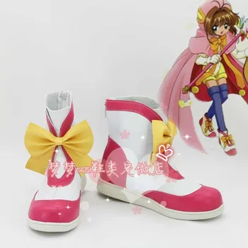 Anime Cardcaptor Sakura KINOMOTO SAKURA Cosplay Shoes Anime Custom-made cosplay low heels shoes boots
Anime Cardcaptor Sakura KINOMOTO SAKURA Cosplay Shoes Anime Custom-made cosplay low heels shoes boots