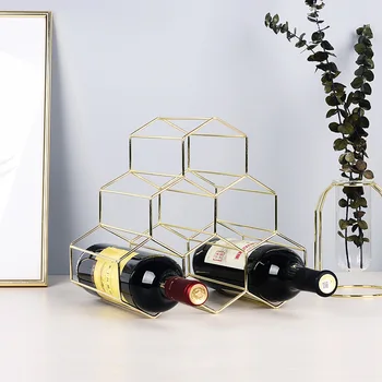 Modern Minimalist Creative Wrought Iron Wine Rack Metal Honeycomb Wine Rack Wine Rack Home Cabinet Decoration Bottle Holder
Modern Minimalist Creative Wrought Iron Wine Rack Metal Honeycomb Wine Rack Wine Rack Home Cabinet Decoration Bottle Holder