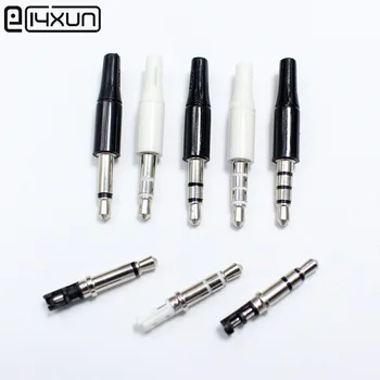 10pcs White And Black 3.5mm Stereo Headset Plug 4 Pole 3 Pole 3.5 Audio Plug Jack Adapter Connector For Iphone New Outlet 2.5mm
10pcs White And Black 3.5mm Stereo Headset Plug 4 Pole 3 Pole 3.5 Audio Plug Jack Adapter Connector For Iphone New Outlet 2.5mm